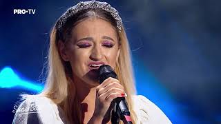 Semifinala 4  SuperStar  Arenele Romane Patricia Cotuț „Ill never love again” Lady Gaga [upl. by Drolyag]