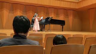 Aine age 6 plays Concerto in G Minor Op121 3rd MovementAVivaldi [upl. by Ainomar164]