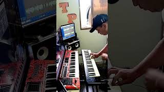 Prueba Controlador Alesis Q49 vs Roland Edirol Pcr 500 [upl. by Rola]