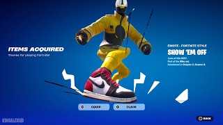 How To Get Show ‘Em Off Emote NOW FREE in Fortnite Free Show ‘Em Off Emote [upl. by Roberta]