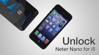 Neter Nano Sim  How to unlock CDMA Sprint iPhone 5 [upl. by Ardena]