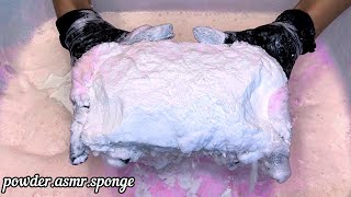 Soap and OXYpowder Backing soda  Fabric softener laundry gel  different 🩷💕Asmr squeezing sponge [upl. by Mehs414]