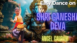 Deva Shri Ganesha  Agneepath  Ganesh Chaturthi Special Dance Cover  By Angel Gauravi [upl. by Morganstein197]