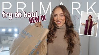 PRIMARK TRY ON HAUL  NOVEMBER 2024 NEW IN  autumn fashion chunky scarfs boots [upl. by Ajiak]