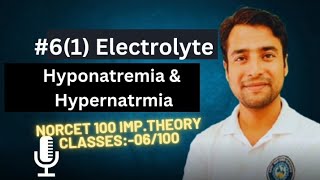 Hyponatremia amp Hypernatremia  hyponatremia hypernatremia electrolytes norcet nursing aiims [upl. by Shelia]