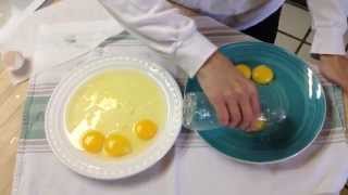 SuperCool Way To Separate Egg Yolks From Egg White [upl. by Oriaj]