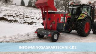 MINOS AGRI Futtermischwagen 2m³ TDYKM 2 [upl. by Nanci]