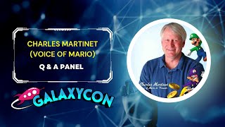 Charles Martinet on Mario Ambassadorship QampA Panel at Galaxycon Austin 2023 [upl. by Janina461]