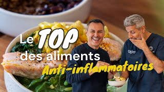 Le top des aliments antiinflammatoires  Hervé Cuisine x Charlesco [upl. by Annohsat]