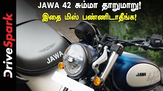 Jawa 42 FJ பைக் சும்மா தாறுமாறா இருக்குது ஃபுல்லா சுத்தி பாக்கலாமா  Pearlvin Ashby [upl. by Eirak]