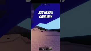 Giving away a Sparkling shiny big Nessie in Roblox Fisch fisch roblox [upl. by Mcmahon]