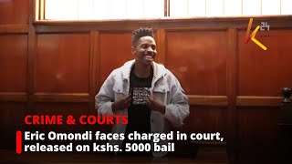 Eric Omondi charged in court released on kshs 5000 bail [upl. by Lynne]