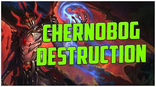 CHERNOBOG DESTRUCTION RANKED SMITE S10 [upl. by Jenn]