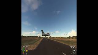 Storm Darragh Landing Fail Lands End [upl. by Venezia349]