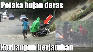 PILU TANJAKAN MEMATIKAN SAAT HUJAN KORBANPUN BERJATUHAN [upl. by Lladnik291]