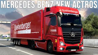 ETS2 1485 MercedesBenz New Actros MP5 2019 2523 EURO TRUCK SIMULATOR 2 [upl. by Eellah869]