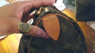 Vintage Louis Vuitton Speedy 25 Unboxing  Fashionphile [upl. by Eardnoed]