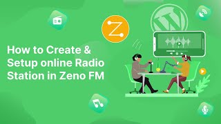 How to Create amp Setup an online Radio Station in Zeno FM [upl. by Nottap]