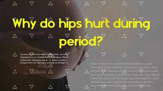 What are the side effects of a period  Why do hips hurt during period [upl. by Aesoh]