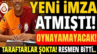 GALATASARAYA ŞOK YENİ İMZA ATMIŞTI AMA [upl. by Atnauq405]