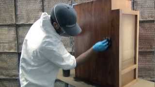 Staining Cabinets and Cabinet Doors  Decorecom [upl. by Ettezzil]