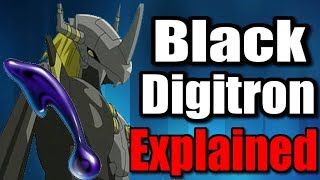 Explaining Black Digitron And All Black Type Digimon [upl. by Mattias889]