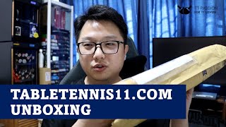 Tabletennis11com Unboxing  Stiga Clipper Cybershape  Hurricane 3  Grass Dtecs [upl. by Zerlina]