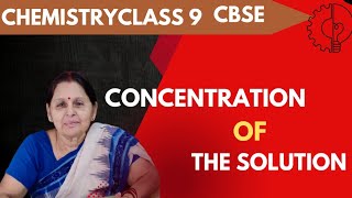 quotHow to Calculate Concentration of Solution  CBSE Class 9 Chemistryquot [upl. by Yerffoeg]