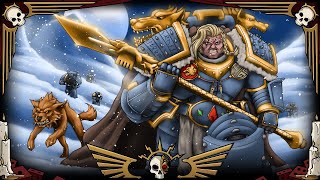 LEMAN RUSS THE WOLFKING  Warhammer 40k Lore [upl. by Llenoil628]