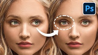 Change Eye Direction Easily 2 Photoshop Tricks [upl. by Cleve]