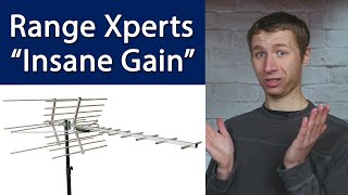 Range Xperts Long Range Outdoor VHFUHF Antenna Review XPS1500 [upl. by Yrevi]