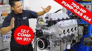 HOW TO 121 COMP 700HP PUMPGAS 454 CATHPORT STROKER LS NO REPLACEMENT FOR DISPLACEMENT [upl. by Dyun]