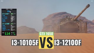 i310105F vs i312100F with GTX 1650 D6 [upl. by Aneahs415]