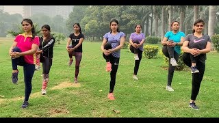 Winter WORKOUT with my Subscribers  Full body exercise NO gym No equipment to Lose 5 kgs fast [upl. by Selena]