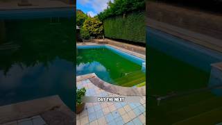 Cleaning the swimming pool without draining water shorts [upl. by Ahsinit]