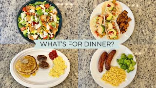 WHAT’S FOR DINNER  EASY amp BUDGET FRIENDLY  REALISTIC WEEKNIGHT MEALS  DINNER INSPIRATION [upl. by Ecadnac]