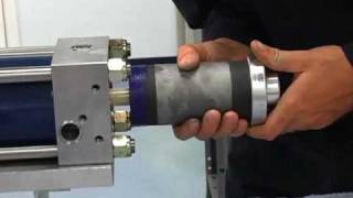 Part 5 of 6 How to completely rebuild a H2O Jet or Flow Waterjet Intensifier Assembly [upl. by Doro496]