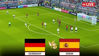 🔴LIVE  SPAIN vs GERMANY I QUARTER FINAL I FULL MATCH STREAMING I eFOOTBALL PES 21 GAME [upl. by Eceinert]