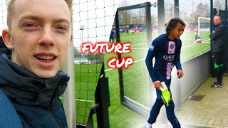 ETHAN MBAPPE en RAYANE BOUNIDA zien voetballen bij de FUTURE CUP VLOG28 [upl. by Arakat]