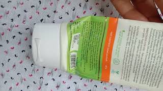 mamaearth daily face glow cream reviewskincare [upl. by Fisuoy86]