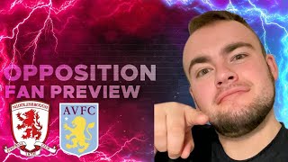 MIDDLESBROUGH v ASTON VILLA  OPPOSITION PREVIEW  AJT [upl. by Sofer]