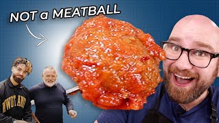 Making VEGAN ITALIAN MEATBALLS  Gaz Oakleys Meatballs are incredible [upl. by Bollinger]