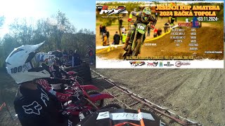 jesenji kup amatera Backa Topola MXring 2024 [upl. by Yrohcaz]