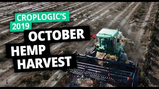 CropLogics Hemp Harvest October 2019 [upl. by Ingamar]