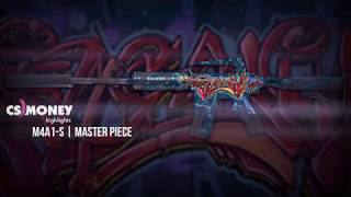 CSGO  M4A1S  Master Piece [upl. by Airak]