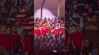 Karys Choir Concert Honoring Veterans and America BEST FLAG WAVER EVER 11122024 [upl. by Yurt]