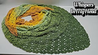 How To Crochet Shawl Pattern Via Free Tutorial  The Joy of Crochet [upl. by Kliment98]