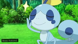 Pokemon Master Journeys Sobble Being A HeroENGLISH DUBBED [upl. by Eynahpets]