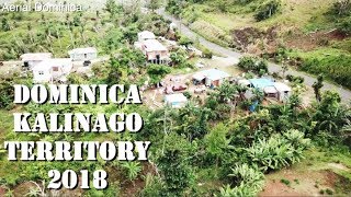 KALINAGOCARIB TERRITORY 8 MONTHS AFTER HURRICANE MARIA DOMINICA  AERIAL DOMINICA [upl. by Josie295]