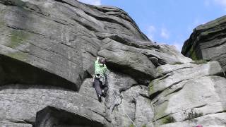 Climbing Paucity Stanage Edge [upl. by Aleakim]